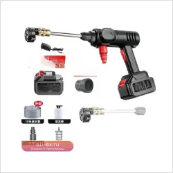 Беспроводная моечная пушка для автомобиля с высоким давлением, аккумуляторная