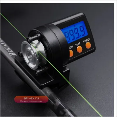 Цифровой счетчик лески для рыбалки 999.9M ABS