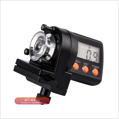 Цифровой счетчик лески для рыбалки 999.9M ABS