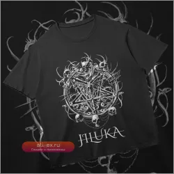 Футболка JILUKA JAPAN в стиле Gothic Dark Cottagecore