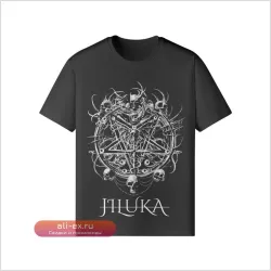 Футболка JILUKA JAPAN в стиле Gothic Dark Cottagecore