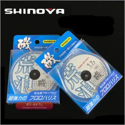 Леска SHINOYA High Strength Fluorocarbon 50м, повышенная прочность, устойчивость к истиранию, для спиннинга