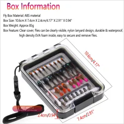 Bimoo 35шт утяжеленные нимфы с головкой-бусиной, быстро тонущие, евро-нимфы и безбородые джиг-нимфы, набор для ловли форели с водонепроницаемым ящиком