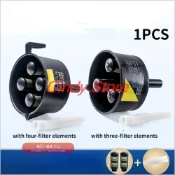 Силиконовый фильтр-воронка для масла и воды с 3/4 элементами для дизельного и бензинового топлива