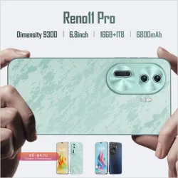 Планшет Reno 11 Pro 2025: 6.8" HD 4K, Android 14, 22GB+2TB, 6800mAh, 4G/5G, Dual SIM, WiFi, GPS