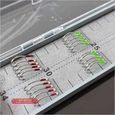 Набор рыболовных крючков Tournament Circle Single Lure для пресноводной и соленой воды: форель, карп, окунь