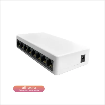 Коммутатор 8-портовый Reverse POE 100Mbps