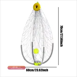 Автоматическая складная ловушка-садок для крабов с широким радиусом действия