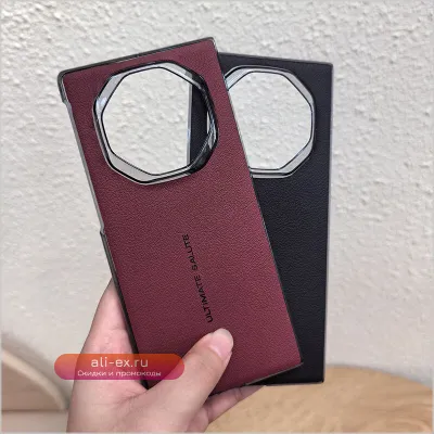 Чехол-книжка Luxury Litchi для Huawei Mate XT Ultimate Salute с тройным сложением