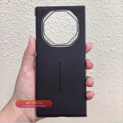 Чехол-книжка Luxury Litchi для Huawei Mate XT Ultimate Salute с тройным сложением