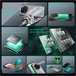 Oukitel WP62 5G: Защищенный смартфон 11000 мАч, 24 ГБ ОЗУ, 256 ГБ ПЗУ, 6.6" FHD+, 108 Мп, Android 15, NFC