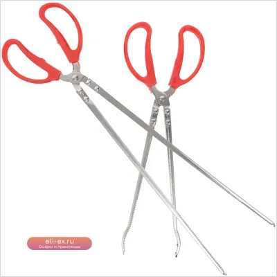 Набор из 2 металлических зажимов для ловли рыбы и крабов