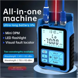 SAIVXIAN Мини оптический тестер: измеритель мощности, VFL 10/30мВт, кабельный тестер