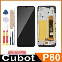 Дисплей в сборе с тачскрином для Cubot P80 6.58" FHD+ с рамкой