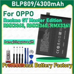 Аккумулятор BLP809 для OPPO Realme GT Master Edition / RMX3363 / RMX3360 с бесплатным инструментом